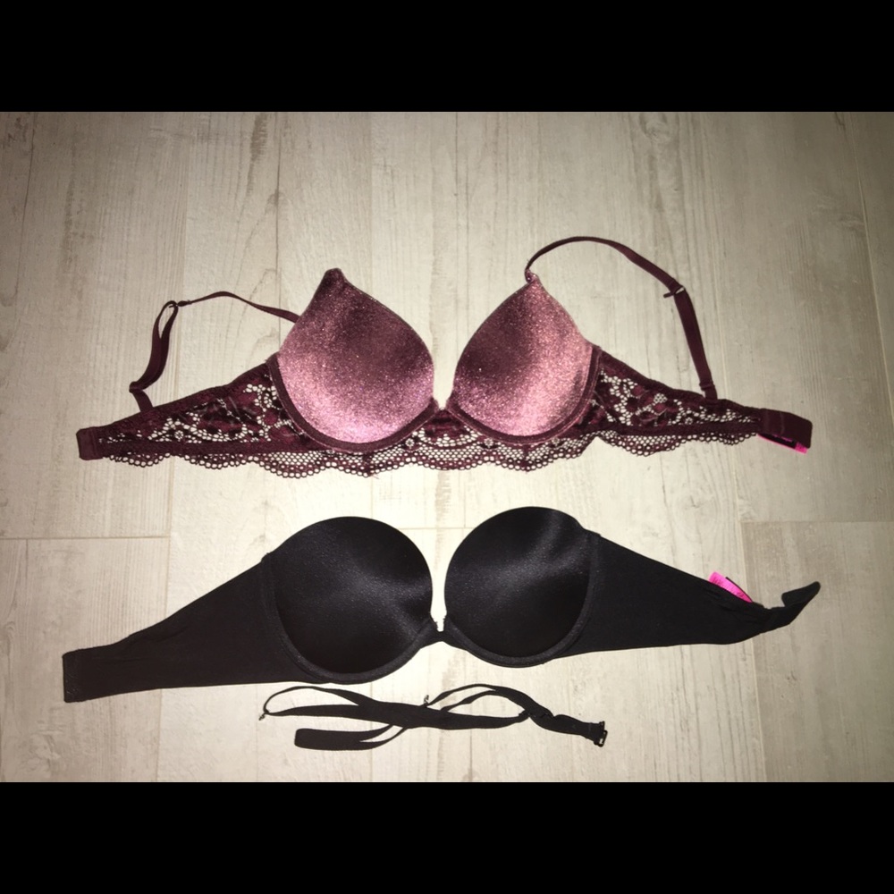 2 lasenza bras.
